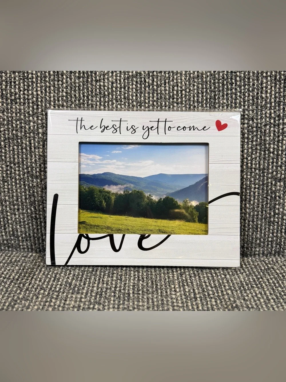 The Best Is Yet To Come Love 8x10 Wedding Valentine Picture Frame New With Flaw